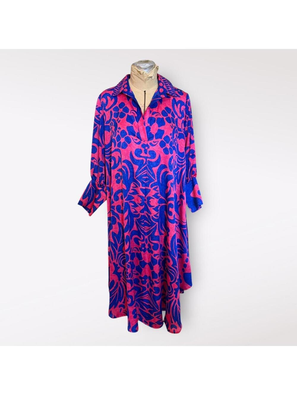 Jeff Gallano Paris Vintage Long Sleeve Dress